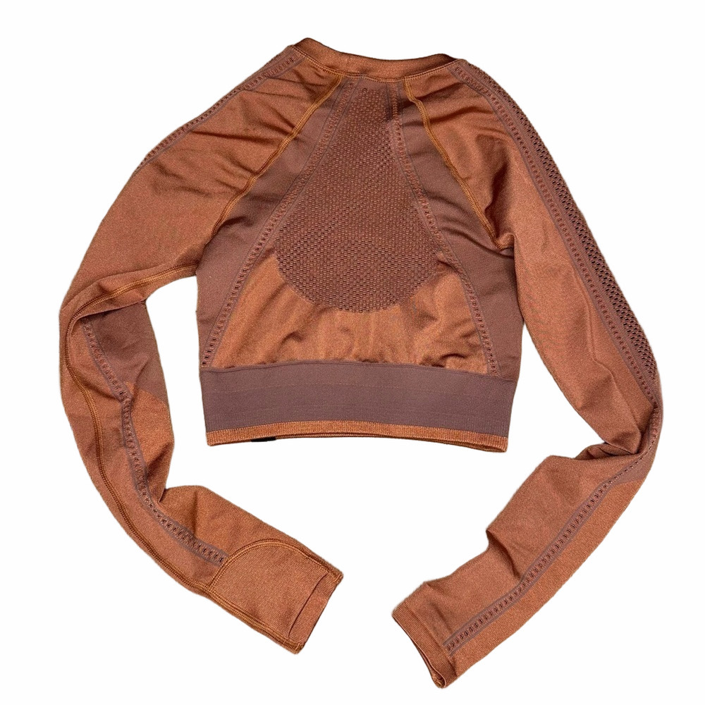 Athleta Top Legend Shine Workout Long Sleeve Running Allyson Felix XXSMALL - Picture 8 of 15